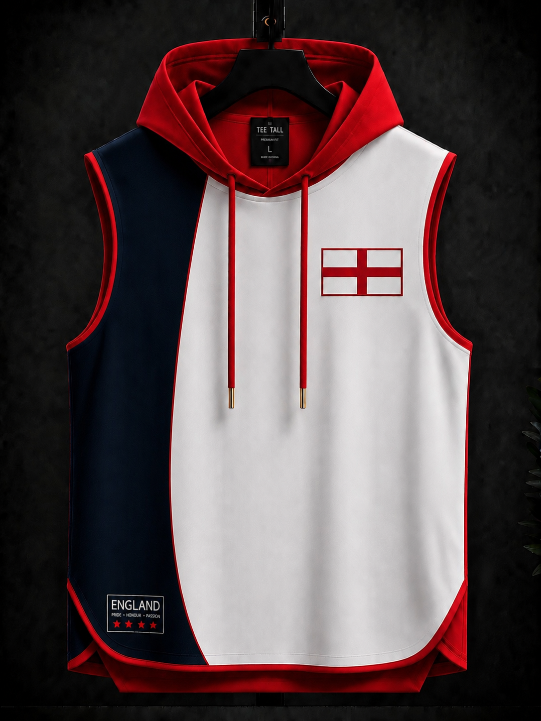 Mens Cotton Hooded Sleeveless T-Shirt CHST14 - Special Edition