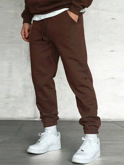 Mens Pocket Jogger Pants by Tee Tall - TTMPOJP2 - Brown