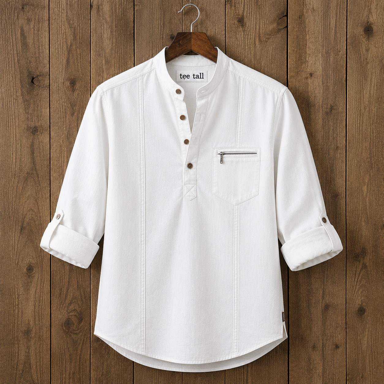 Mens  Cotton Full Sleeve Shirt TTMSK111 - White