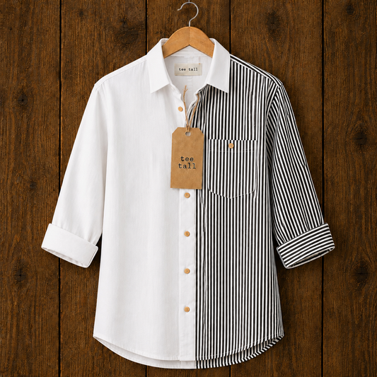 Mens Button Up Cotton Full Sleeve Shirt TTMBUS402 - Multi Color