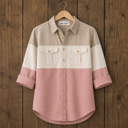 Mens Button Up Cotton Full Sleeve Shirt TTMBUS367 - Multi Color
