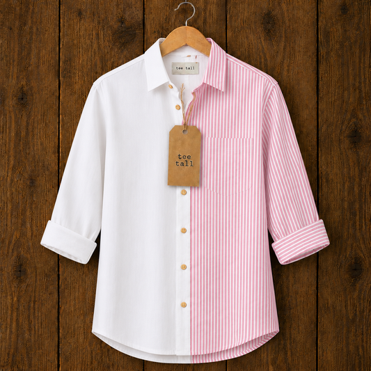 Mens Button Up Cotton Full Sleeve Shirt TTMBUS432 - Multi Color